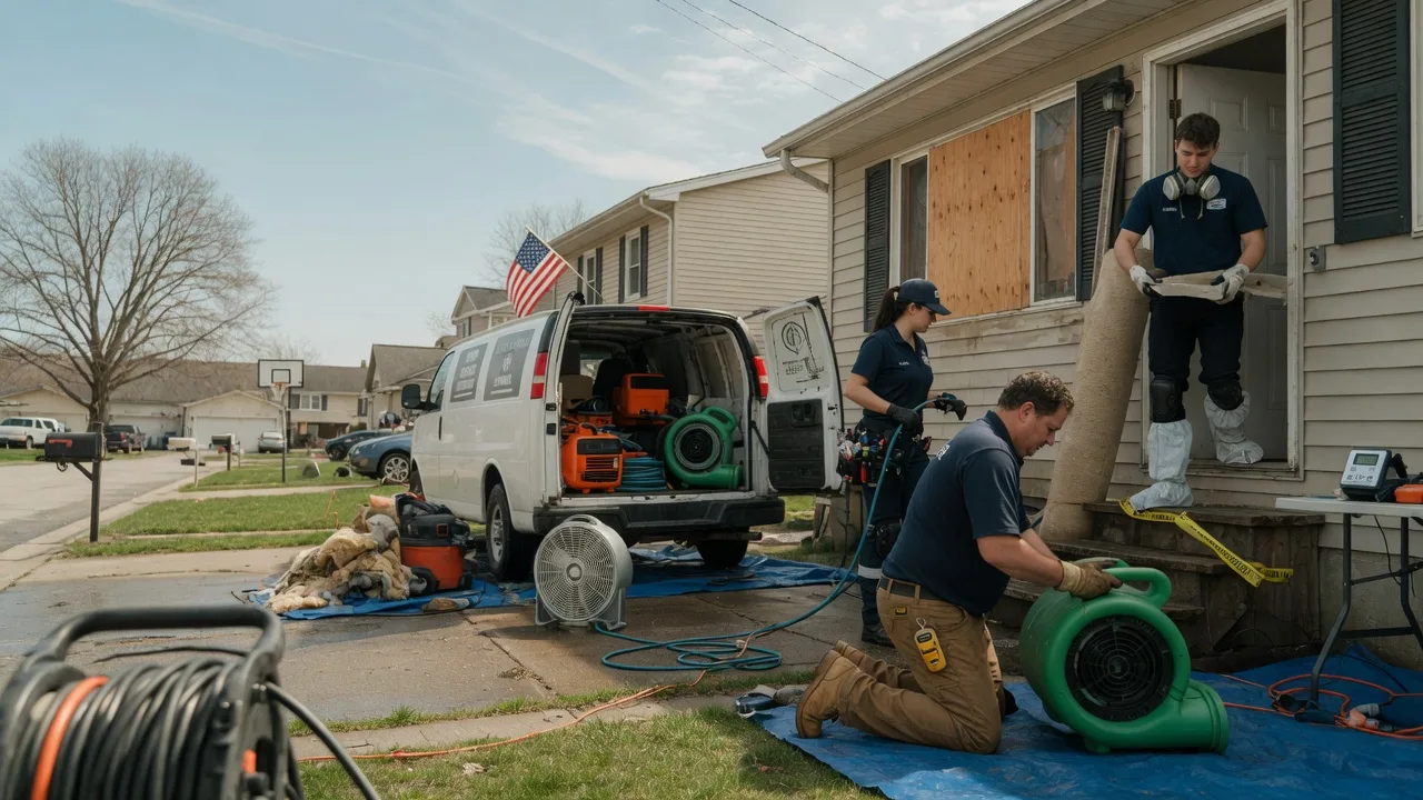 Water Damage Restoration in Bergland, MI near me